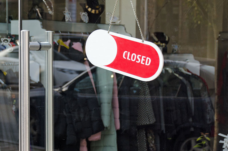 Penutupan Toko Jaringan